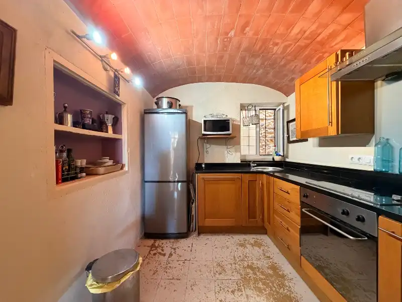 Kitchen of Country homes for sale in Saus, Camallera i Llampaies  with Terrace and Balcony
