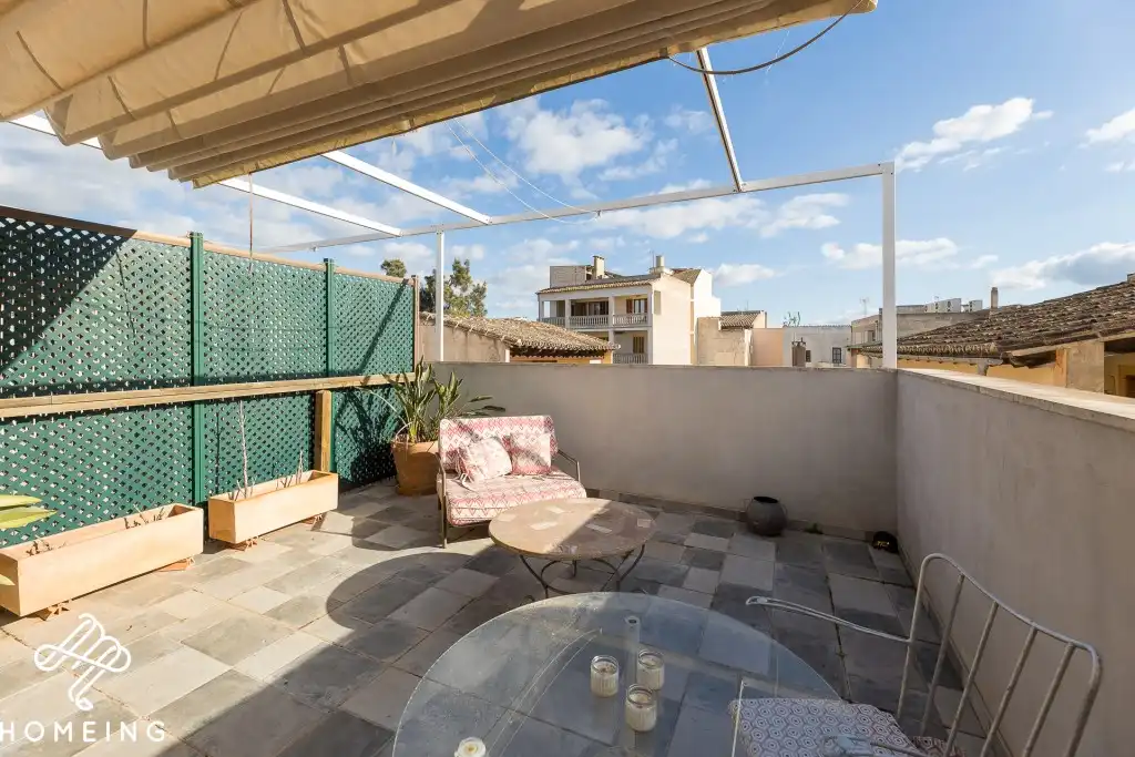 Terrasse von Country house zum Verkauf in Llucmajor mit Klimaanlage, Terrasse und Abstellraum
