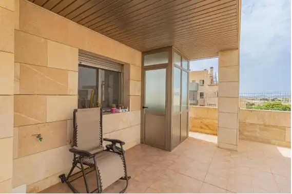 Terraza de Ático en venta en Torre-Pacheco con Aire acondicionado, Amueblado y Horno