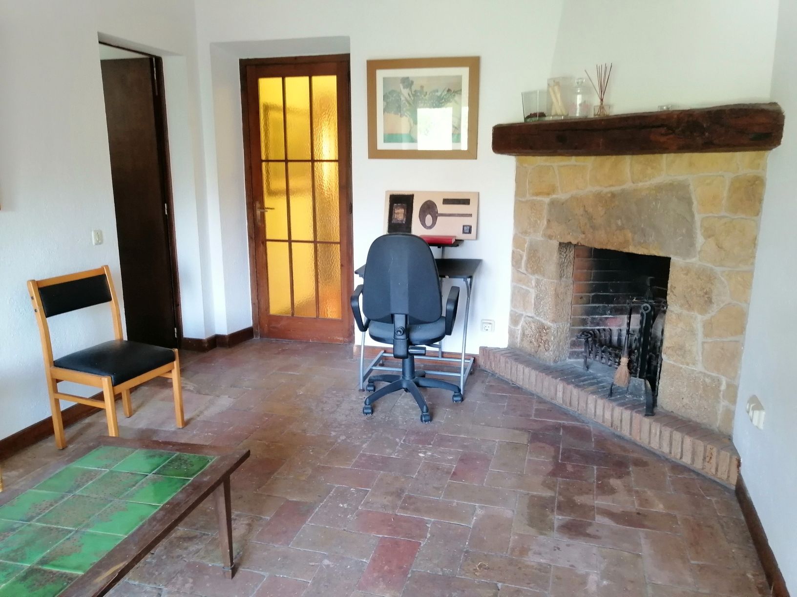 Sala de estar de Piso de alquiler en La Bisbal d'Empordà con Amueblado, Horno y Lavadora