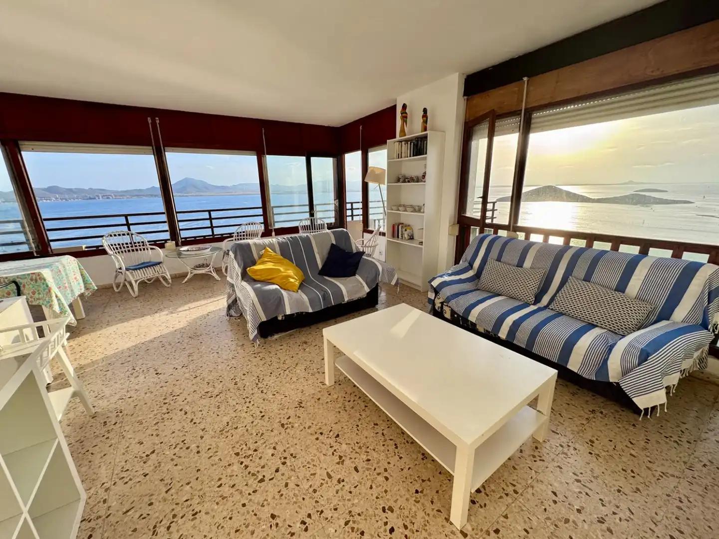 Living room of Flat for sale in La Manga del Mar Menor  with Private garden, Terrace and Swimming Pool