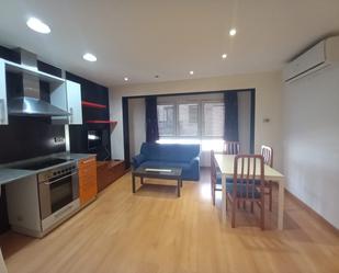 Living room of Apartment to rent in  Lleida Capital  with Air Conditioner, Heating and Parquet flooring