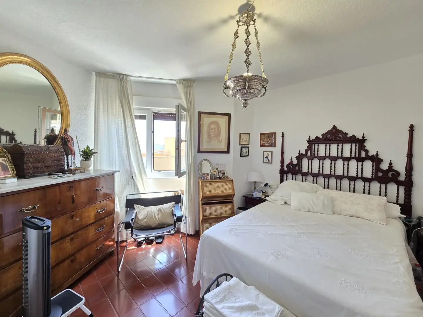 Bedroom of Flat for sale in Málaga  with Air Conditioner, Heating and Terrace