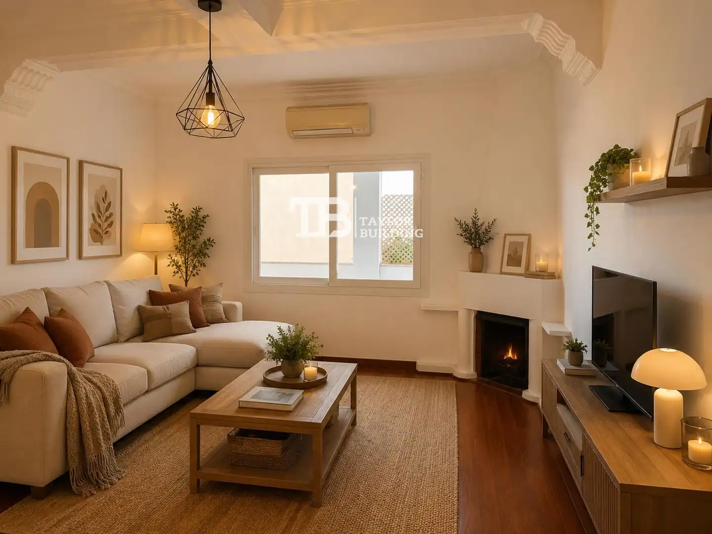 Living room of Flat for sale in  Palma de Mallorca  with Air Conditioner, Heating and Terrace