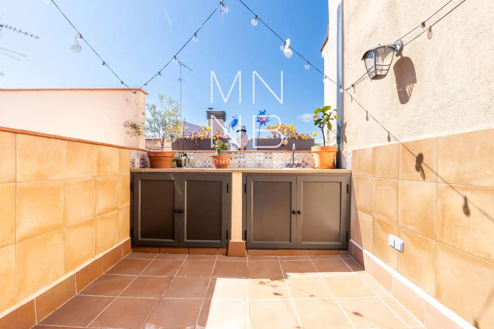 Balcony of Detached homes for sale in Mataró  with Air Conditioner, Heating and Furnished