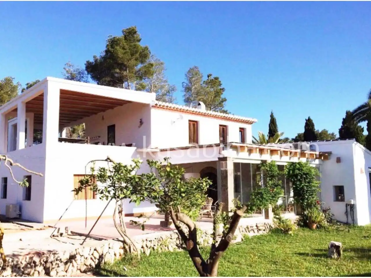 Vista exterior de Casa o chalet de alquiler en Jávea / Xàbia con Terraza