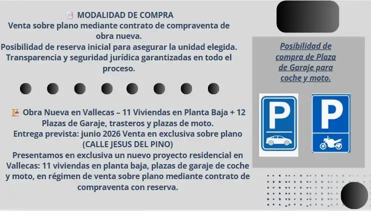 Parking de Apartamento en venta en Madrid con Calefacción, Amueblado y Horno