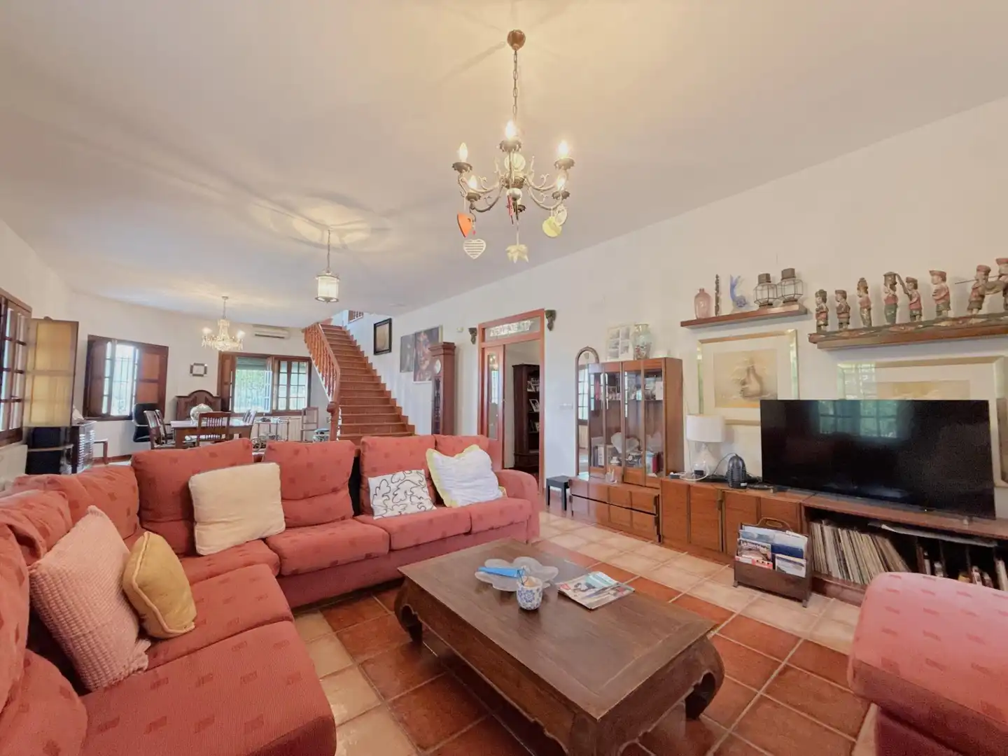 Sala d'estar de Casa o xalet en venda en Beniarjó, Valencia