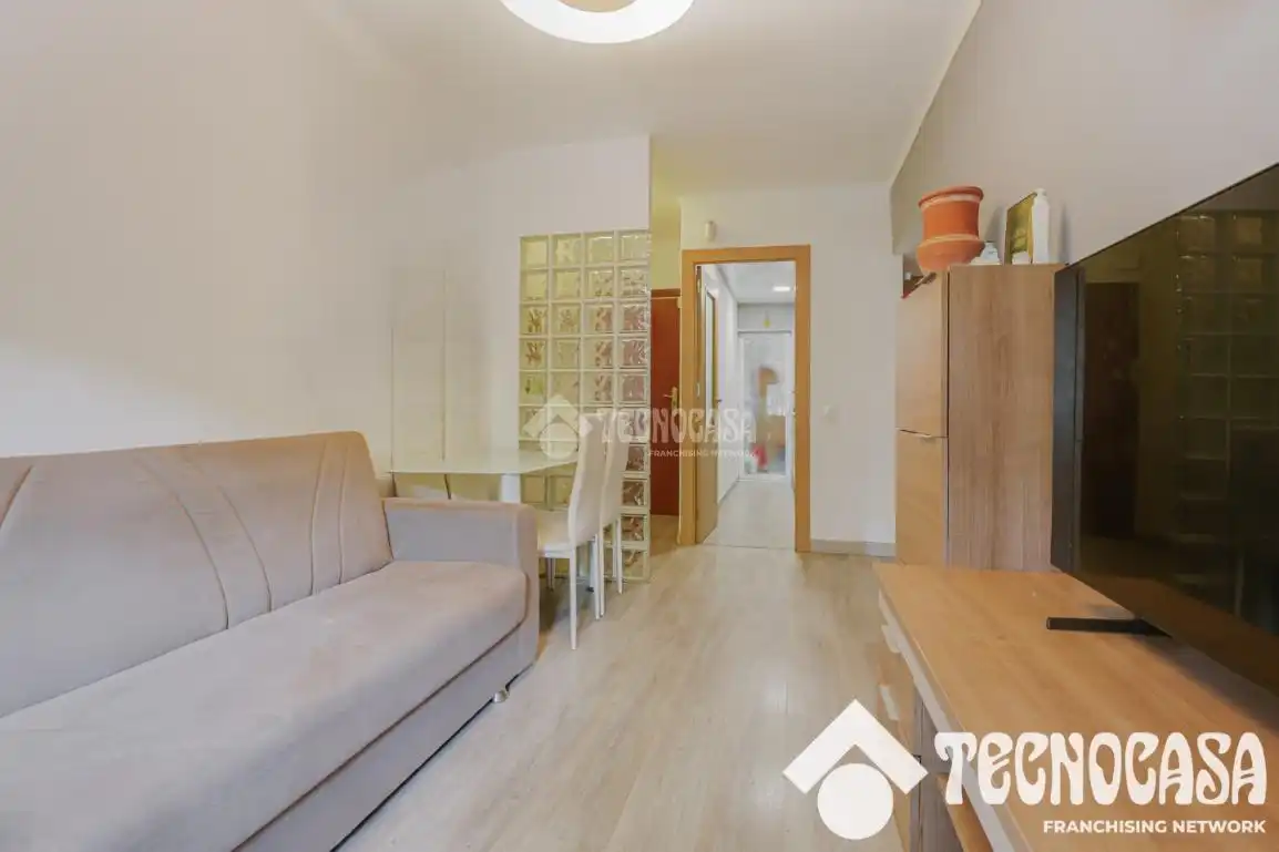Sala de estar de Piso en venta en Barcelona con Calefacción y Parquet