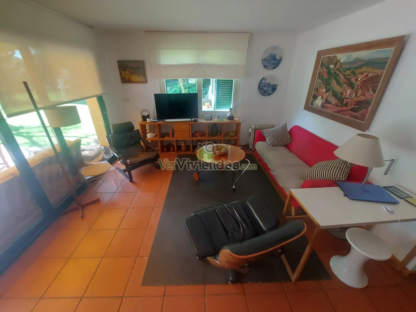 Sala d'estar de Casa o xalet en venda en Piera amb Jardí privat, Terrassa i Piscina