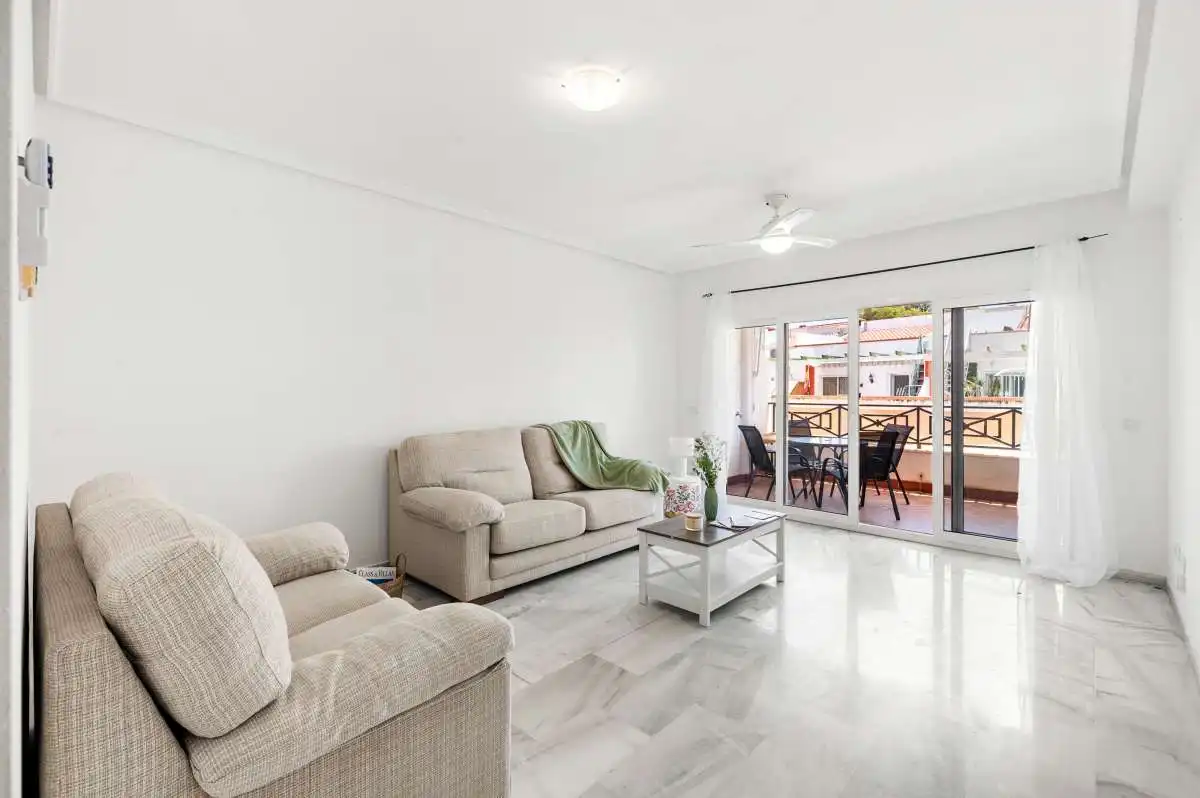 Sala de estar de Apartamento en venta en Calpe / Calp