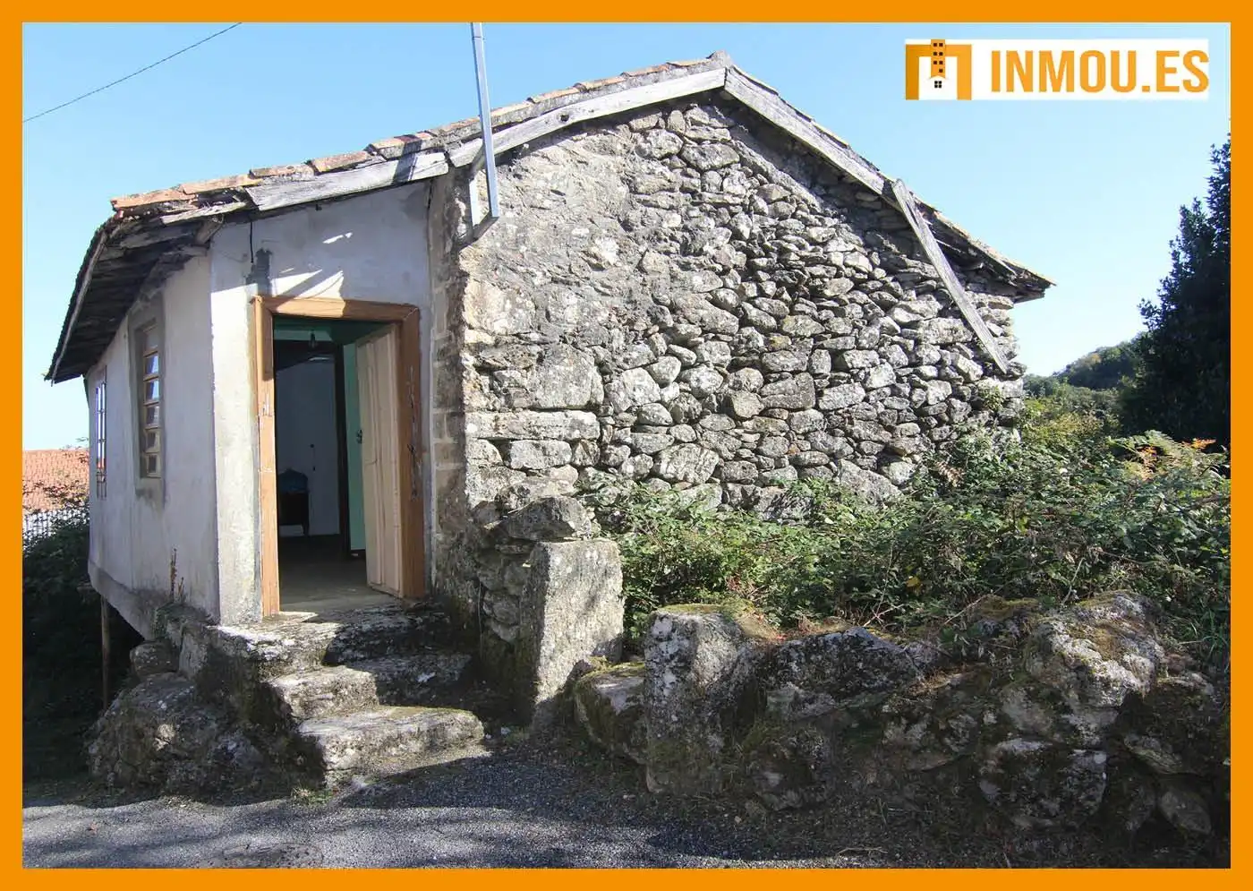 Vista exterior de Casa o chalet en venta en Verea con Jardín privado