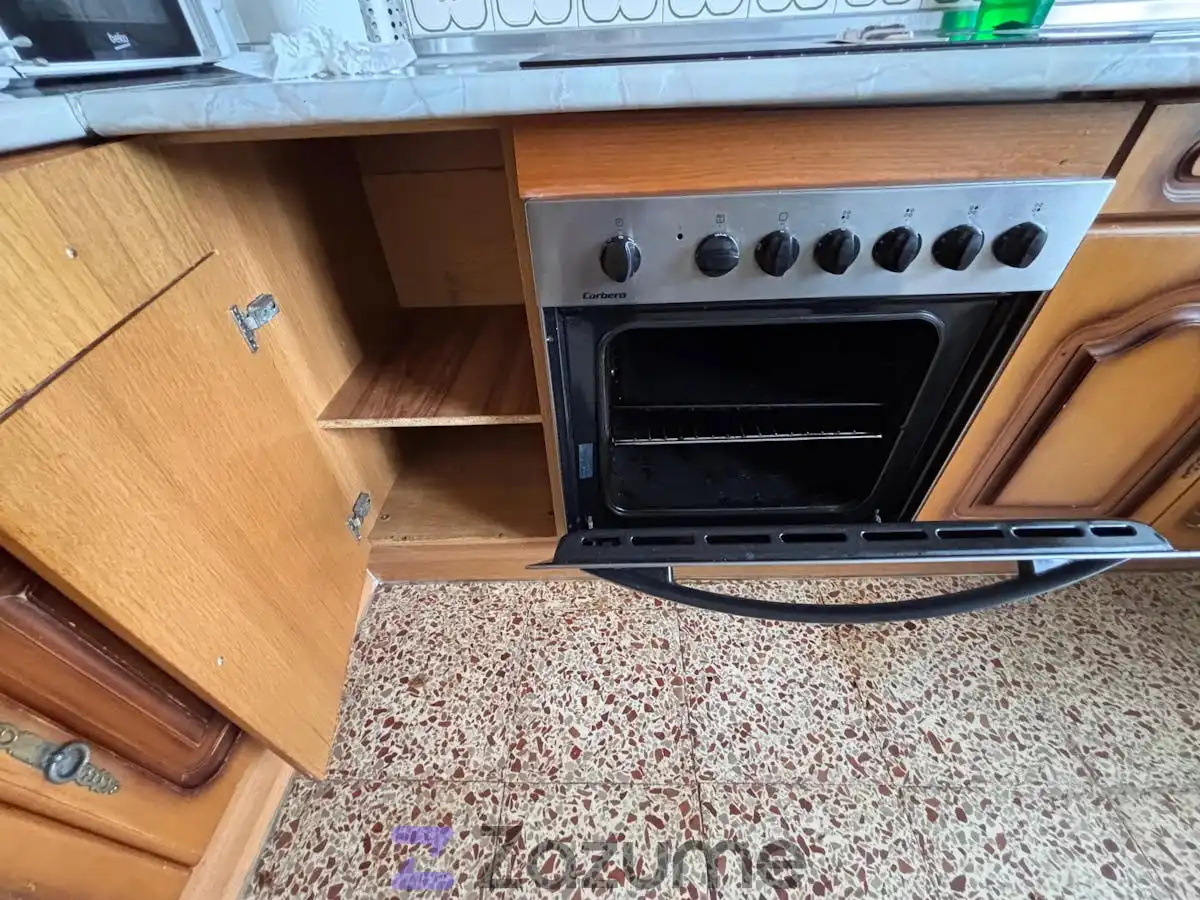 Cuina de Pis de lloguer en Ronda amb Moblat, Forn i Rentadora