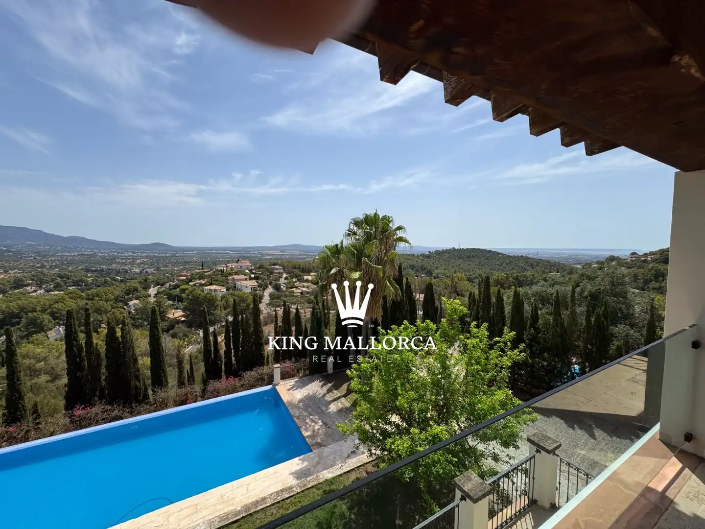 Vista exterior de Casa o xalet de lloguer en Esporles amb Calefacció, Jardí privat i Terrassa