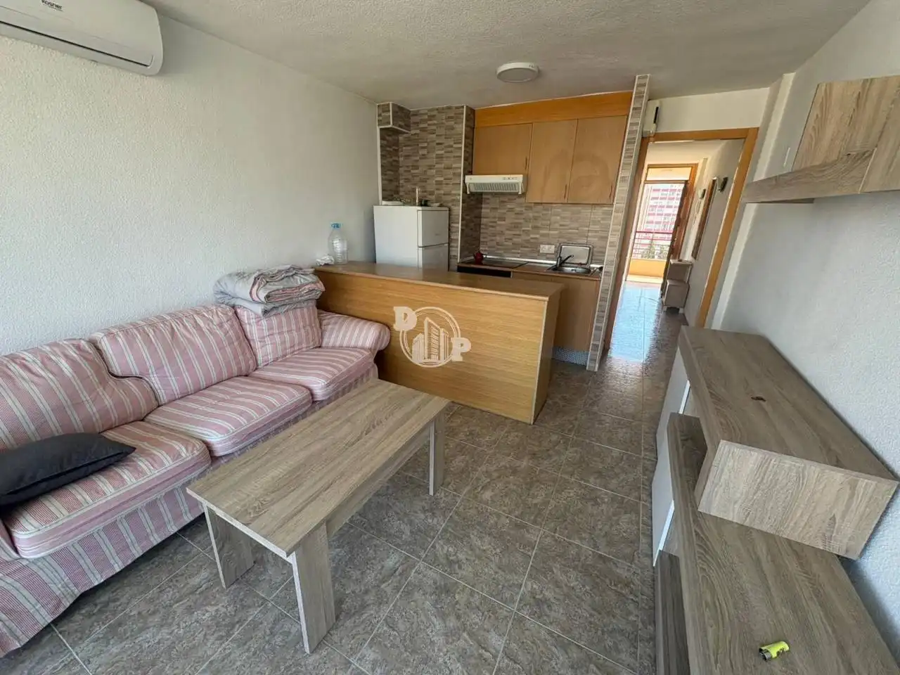 Wohnzimmer von Wohnung zum Verkauf in Benidorm mit Klimaanlage und Gemeinschaftspool