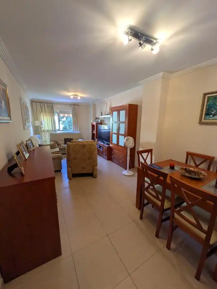 Sala de estar de Piso de alquiler en Vélez-Málaga con Terraza y Amueblado