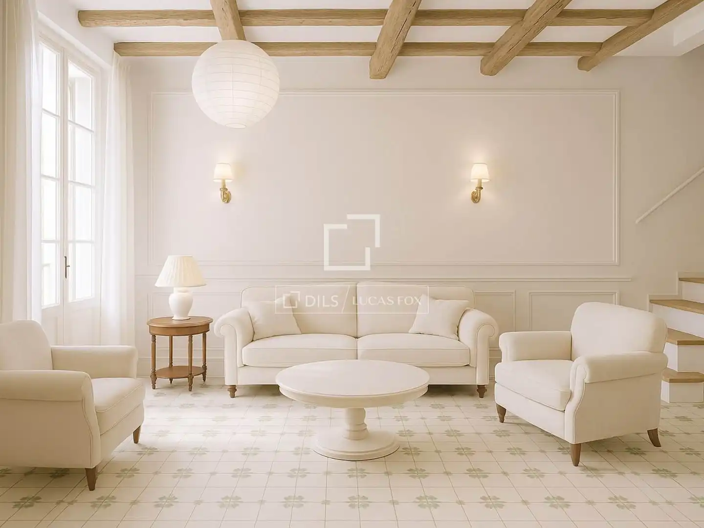 Living room of Flat for sale in Barcelona  with Air Conditioner, Terrace and Balcony