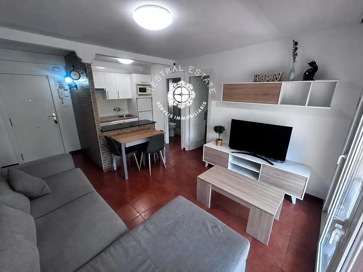 Wohnzimmer von Wohnung zum Verkauf in Salou mit Klimaanlage, Heizung und Terrasse