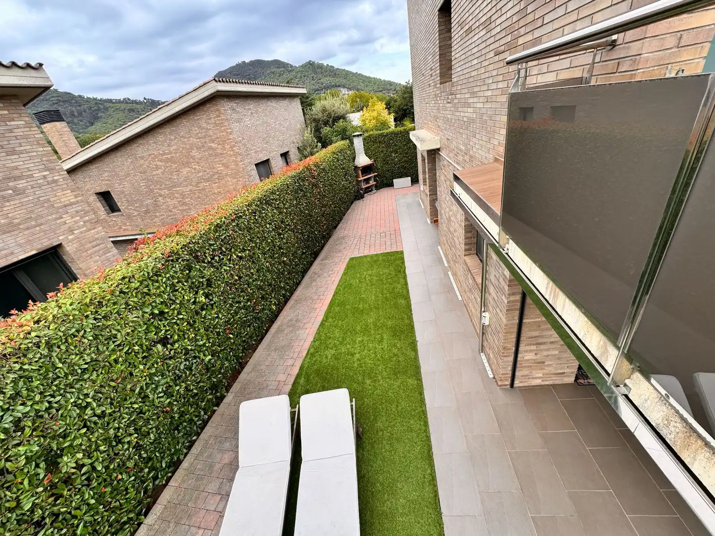 Jardín de Casa o chalet en venta en Vallromanes con Aire acondicionado, Calefacción y Jardín privado