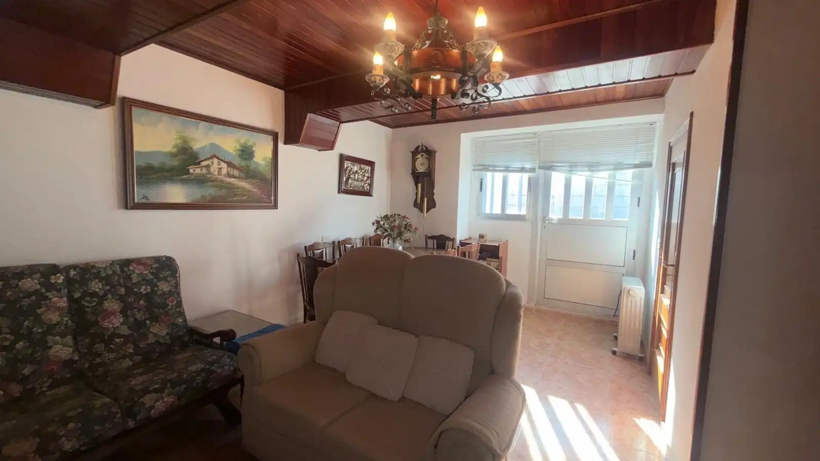 Sala d'estar de Casa o xalet de lloguer en Trasmiras amb Calefacció, Moblat i Balcó