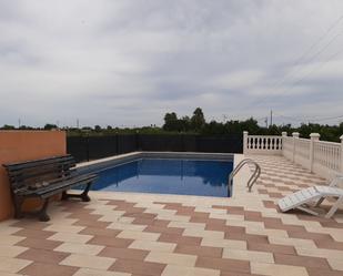 Swimming pool of House or chalet for sale in Benicull de Xúquer  with Air Conditioner, Terrace and Swimming Pool