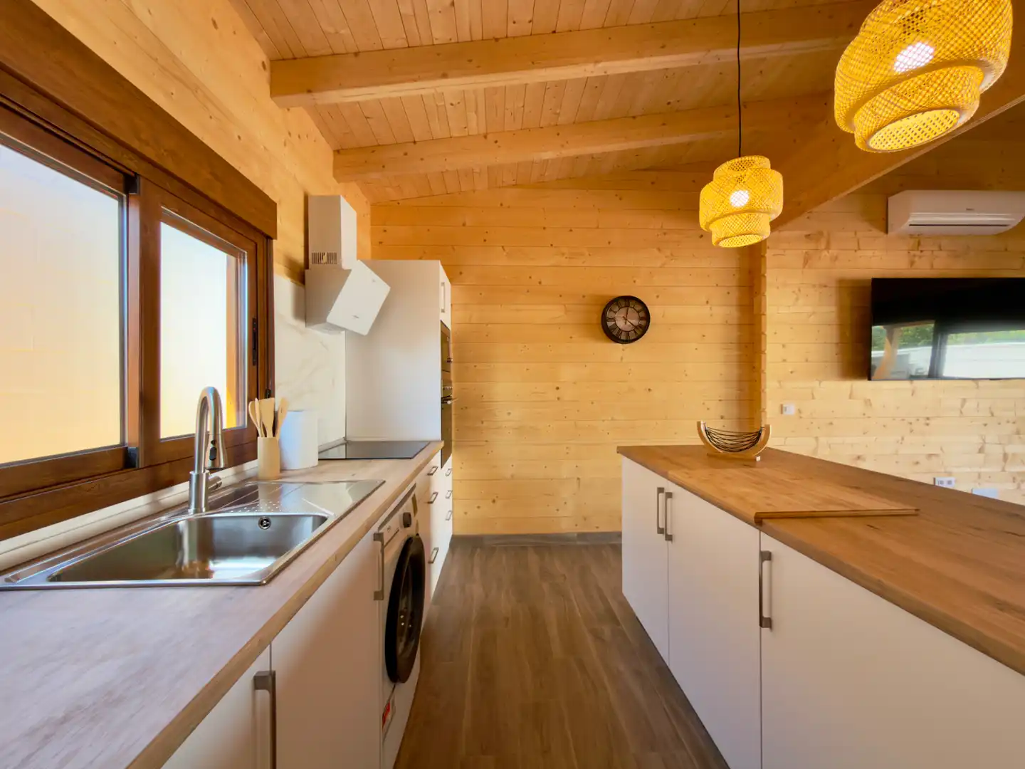 Cocina de Casa o chalet de alquiler en Chiclana de la Frontera con Aire acondicionado, Calefacción y Terraza