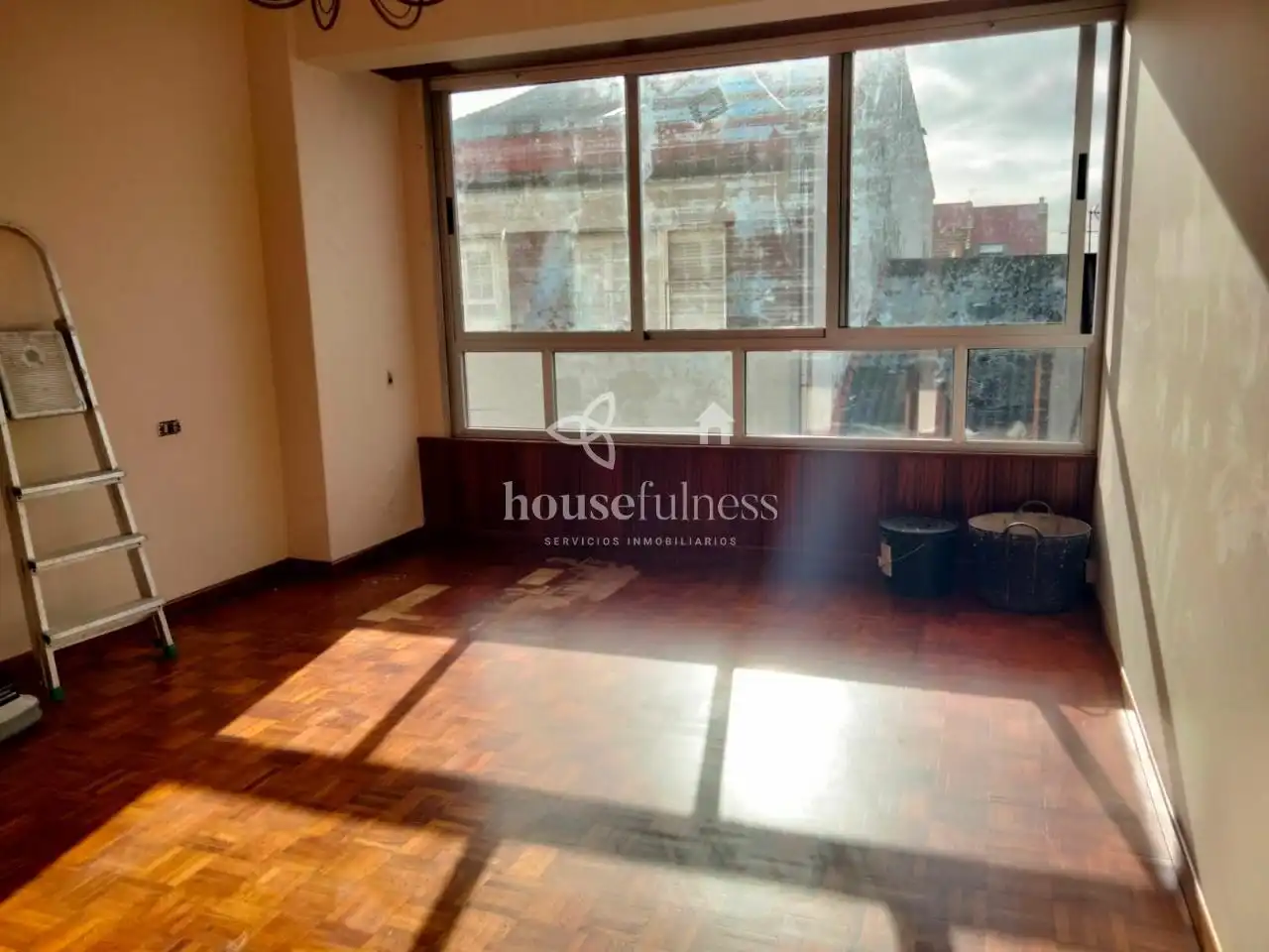 Exterior view of Flat for sale in Ferrol  with Heating, Parquet flooring and Terrace