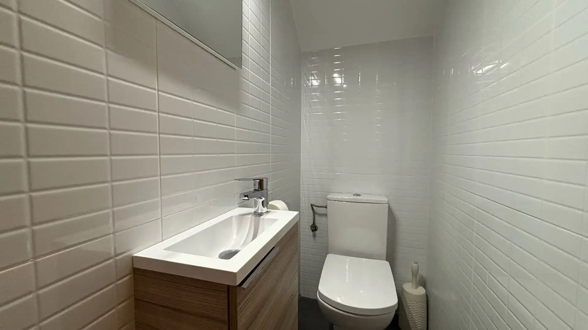 Baño de Casa adosada en venta en Cartagena con Aire acondicionado, Terraza y Amueblado
