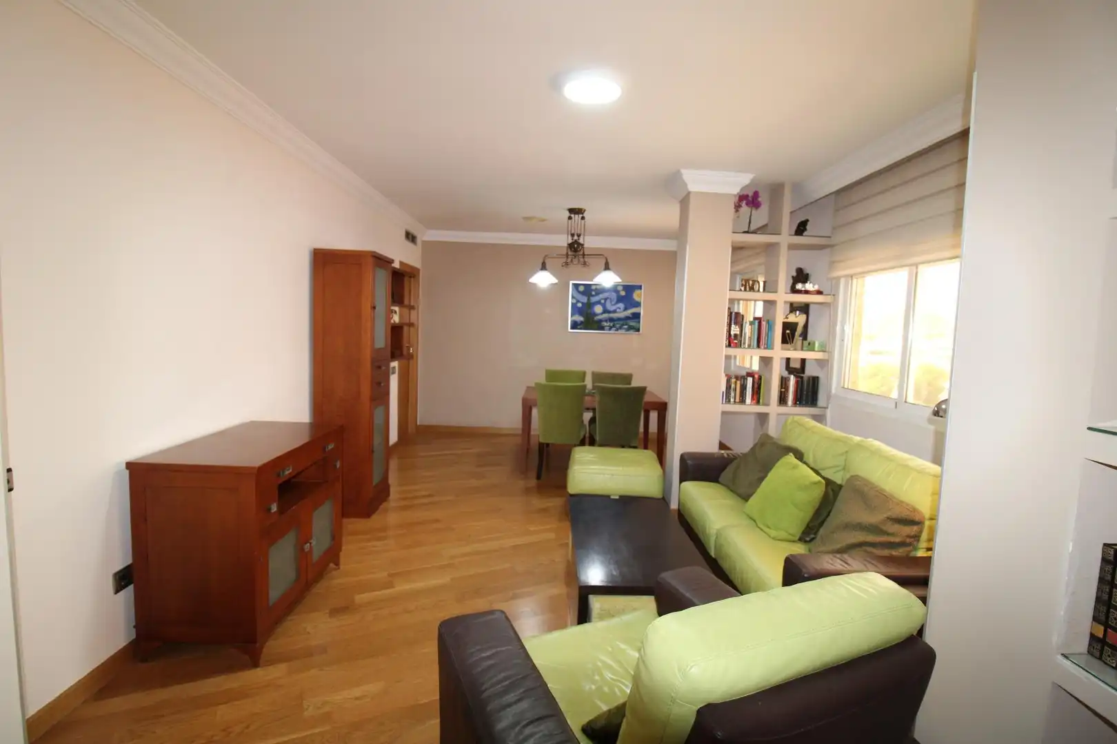 Sala de estar de Piso de alquiler en Murcia con Aire acondicionado y Amueblado