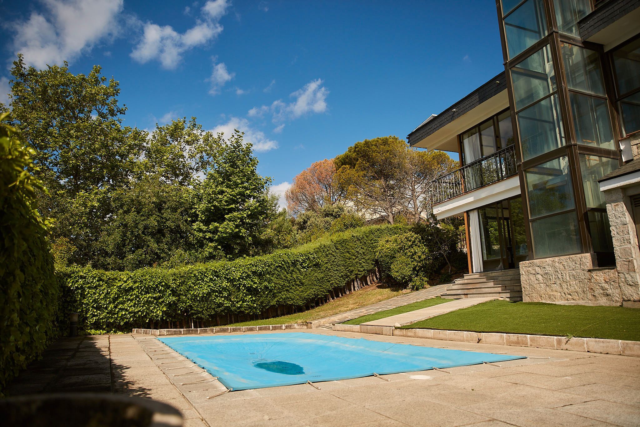 Piscina de Casa o chalet en venta en Miraflores de la Sierra con Aire acondicionado, Calefacción y Jardín privado