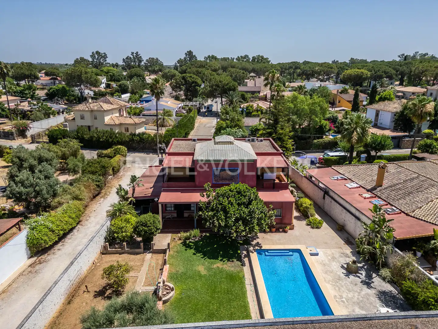 Vista exterior de Casa o chalet en venta en Carmona con Calefacción, Jardín privado y Terraza