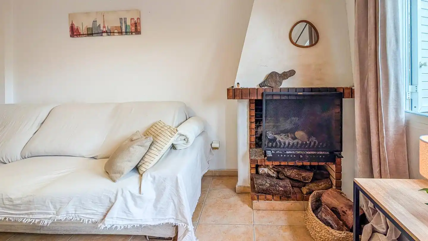 Living room of Detached homes for sale in Santa Pola  with Air Conditioner, Private garden and Terrace