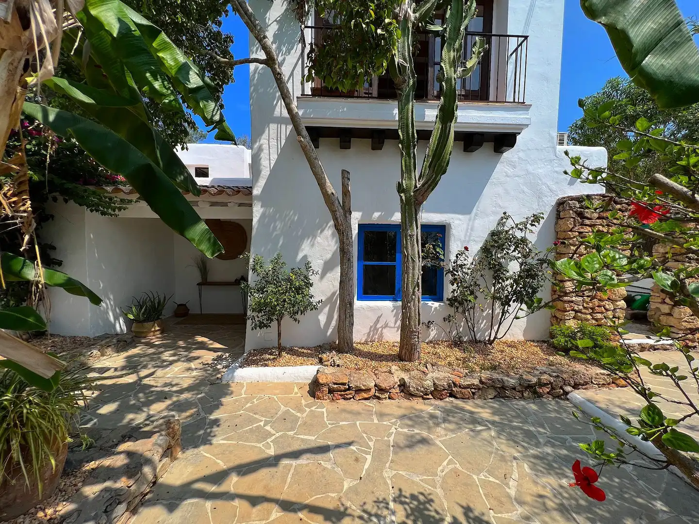 Exterior view of Houses for sale in Sant Antoni de Portmany  with Air Conditioner, Heating and Private garden