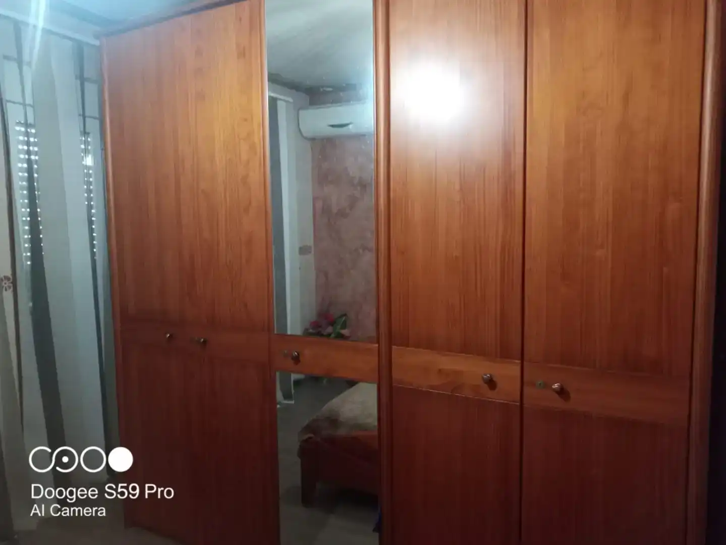 Schlafzimmer von Wohnung zur Miete in Valverde del Fresno mit Balkon