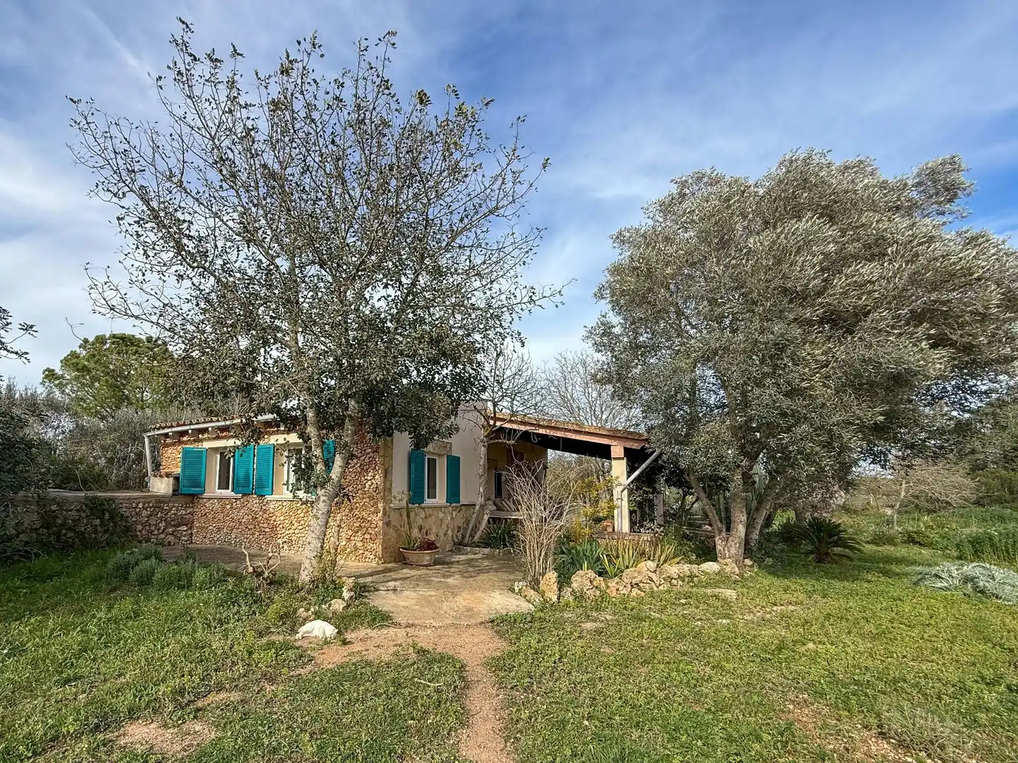 Außenansicht von Country house zum Verkauf in Santa Margalida mit Terrasse