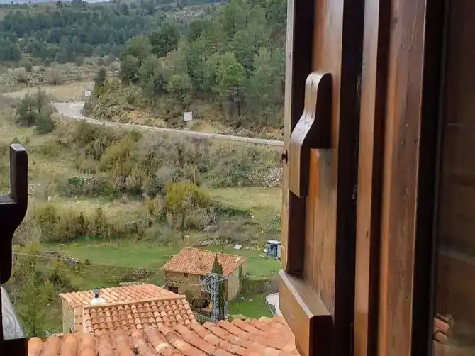 Terrassa de Casa adosada en venda en La Pobla de Benifassà amb Balcó