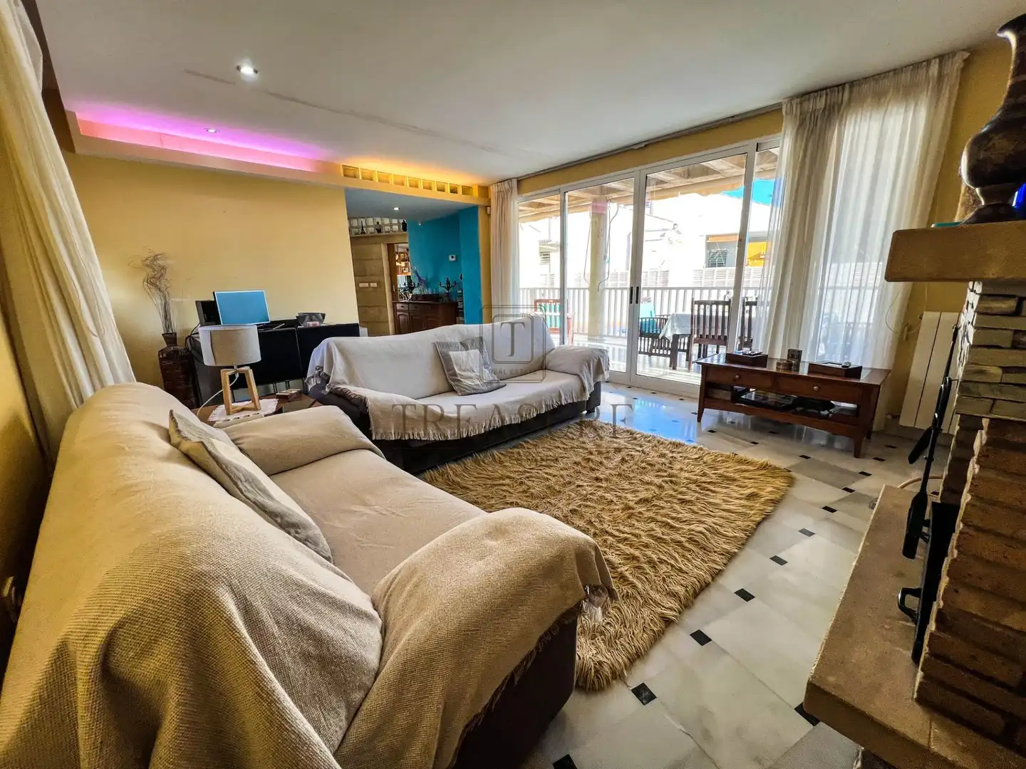Sala de estar de Casa o chalet en venta en Cartagena con Aire acondicionado, Jardín privado y Terraza