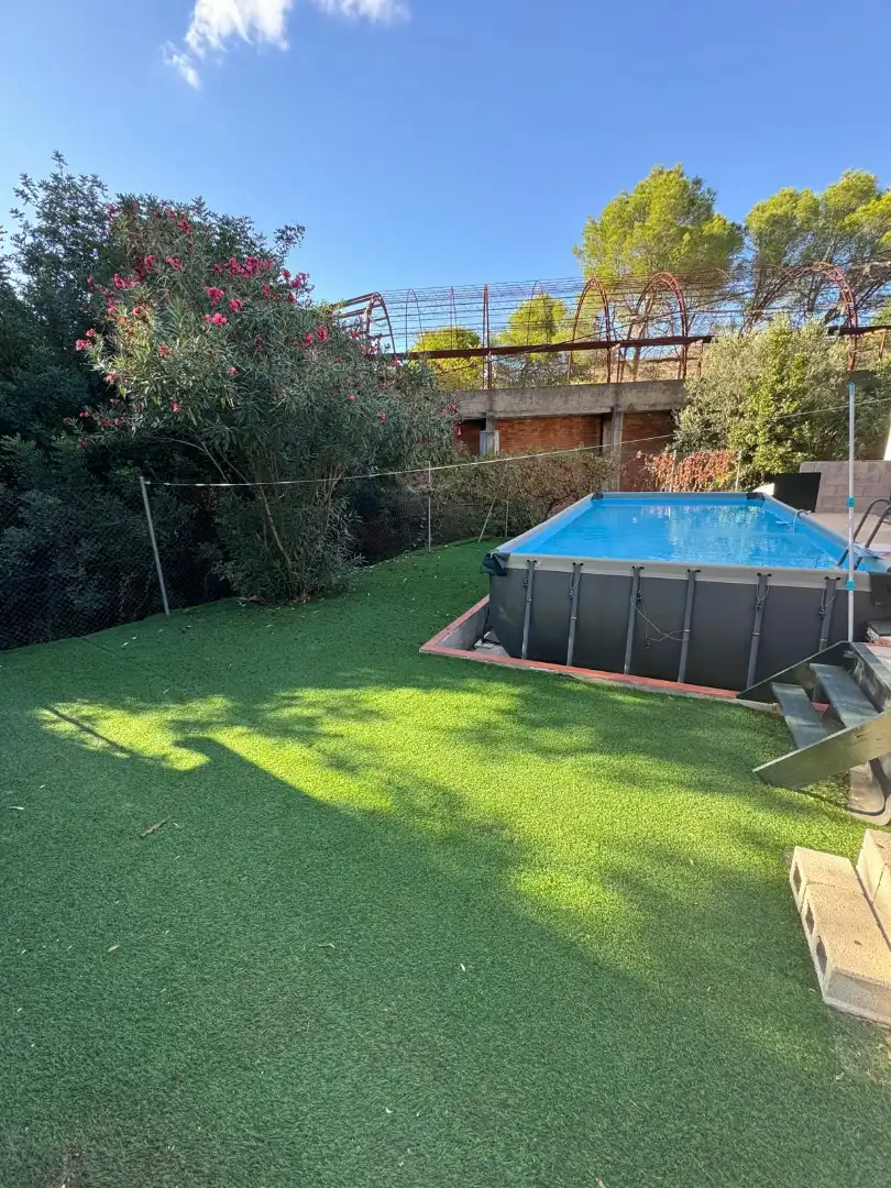 Piscina de Casa o chalet en venta en Vilallonga / Villalonga con Aire acondicionado, Jardín privado y Terraza