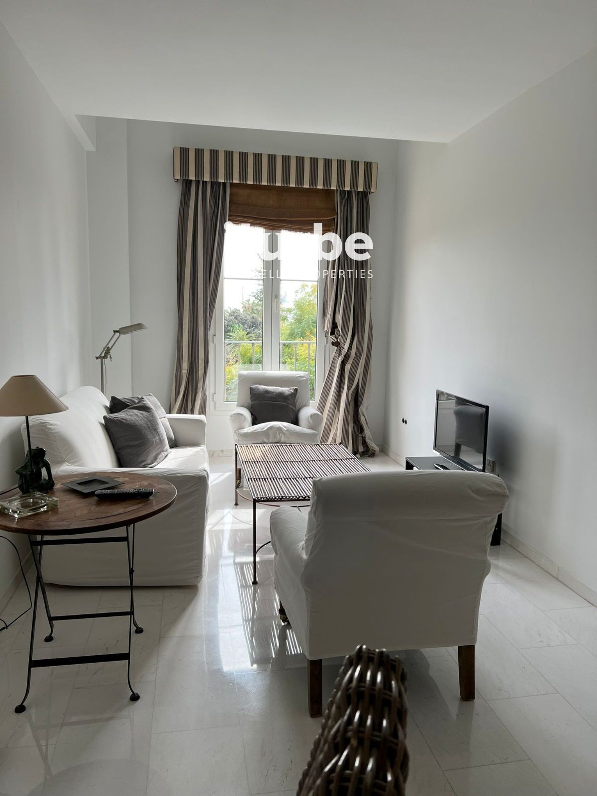 Living room of Attic to rent in Málaga Capital  with Air Conditioner and Furnished