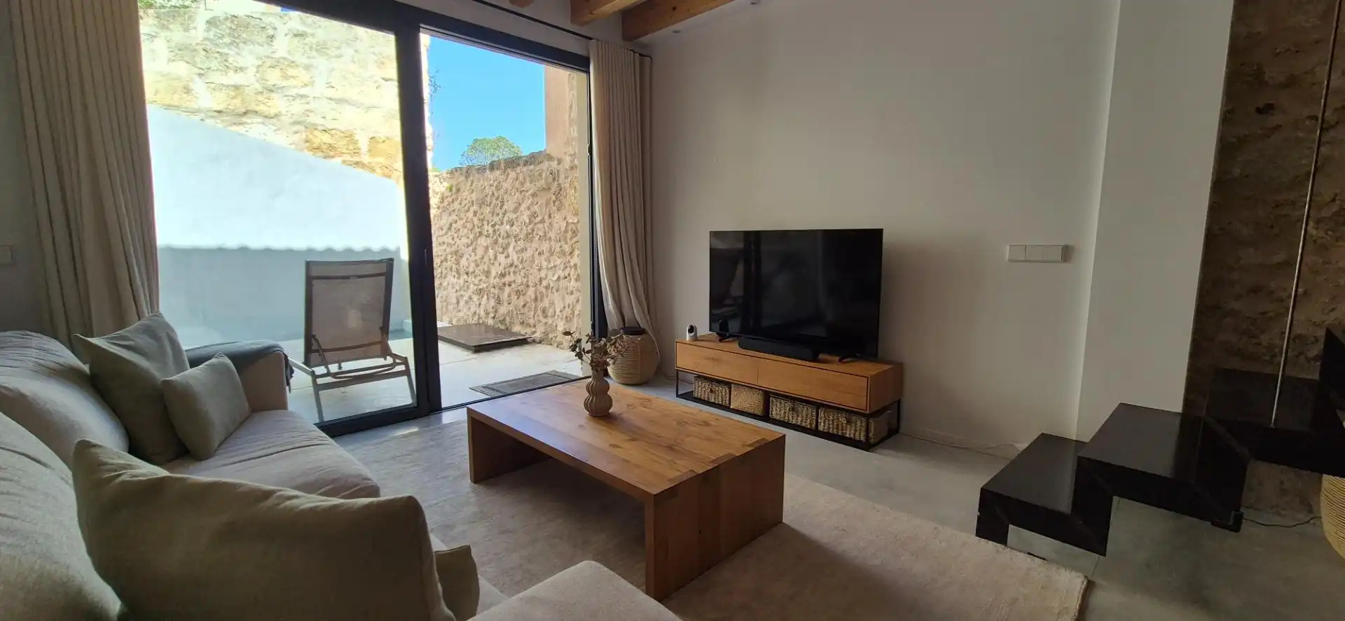 Sala d'estar de Casa o xalet en venda en Llubí amb Aire condicionat, Calefacció i Terrassa