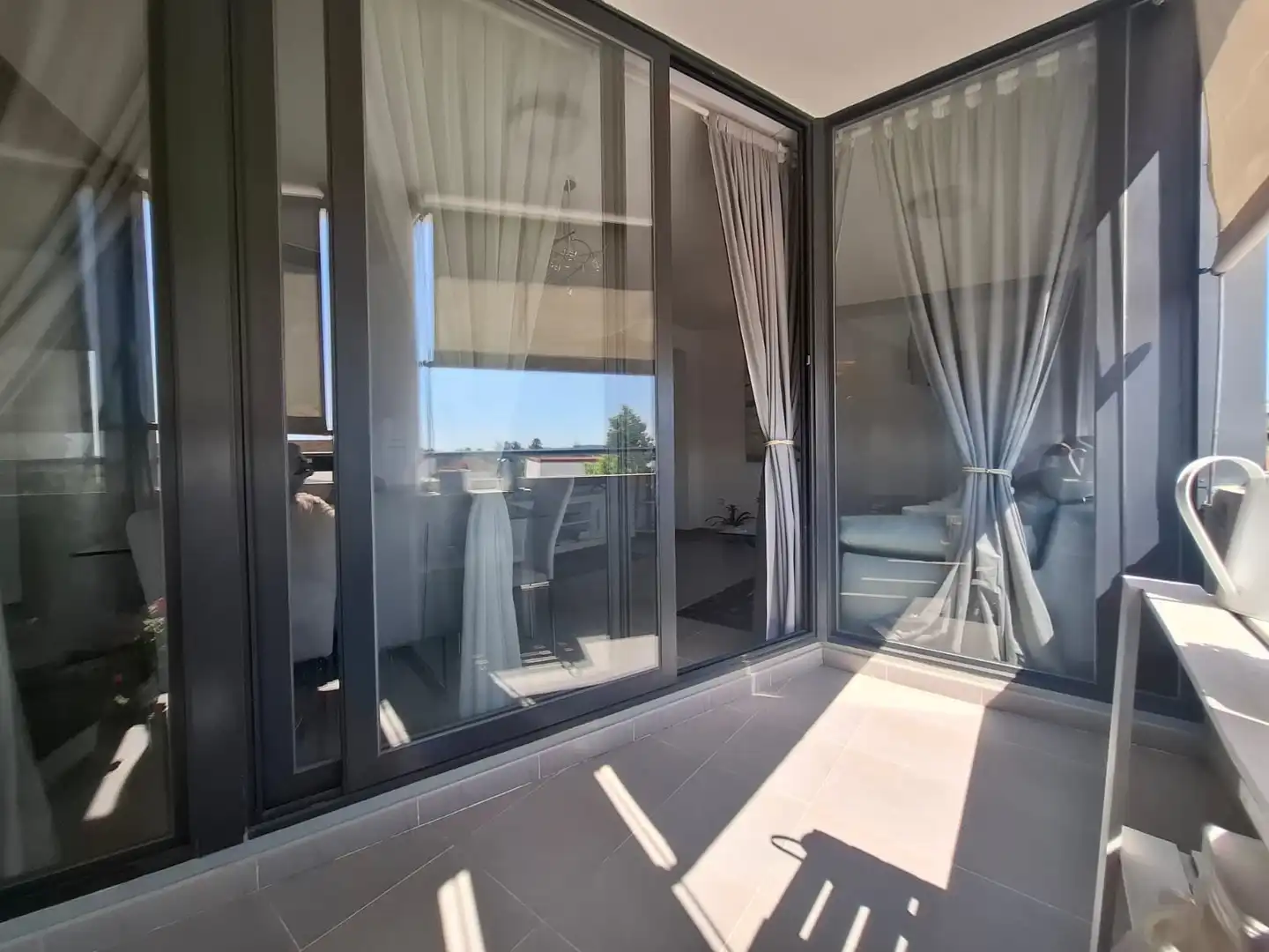 Balcony of Duplexes for sale in Ayamonte  with Air Conditioner, Heating and Private garden