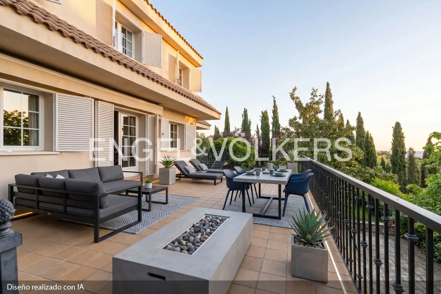 Terrassa de Casa o xalet en venda en Torrelodones amb Calefacció, Jardí privat i Terrassa