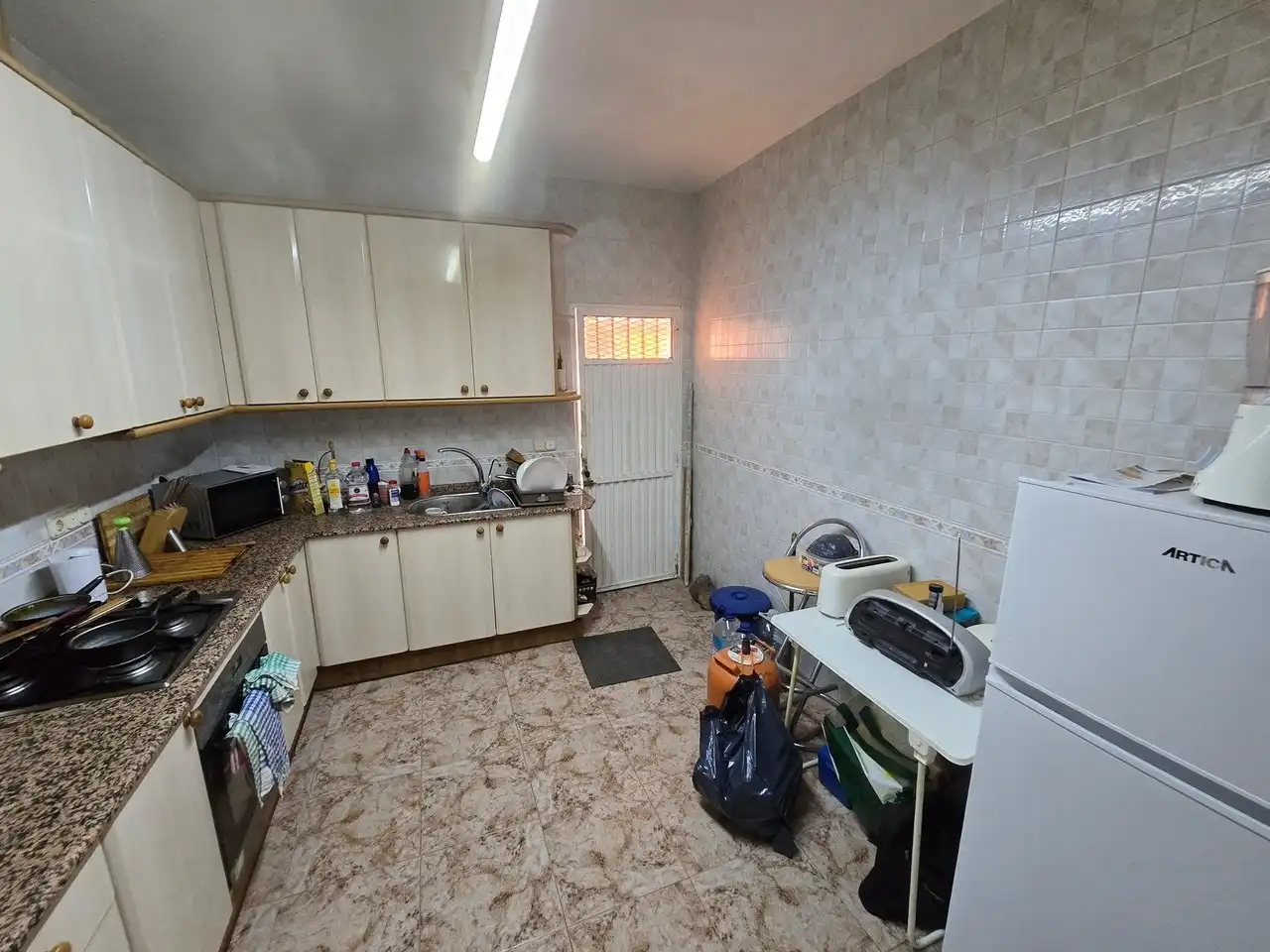 Cocina de Finca rústica en venta en Partaloa con Terraza y Piscina