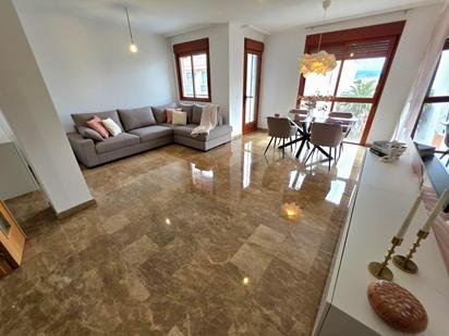 Living room of Attic for sale in Almazora / Almassora  with Parquet flooring, Terrace and Storage room