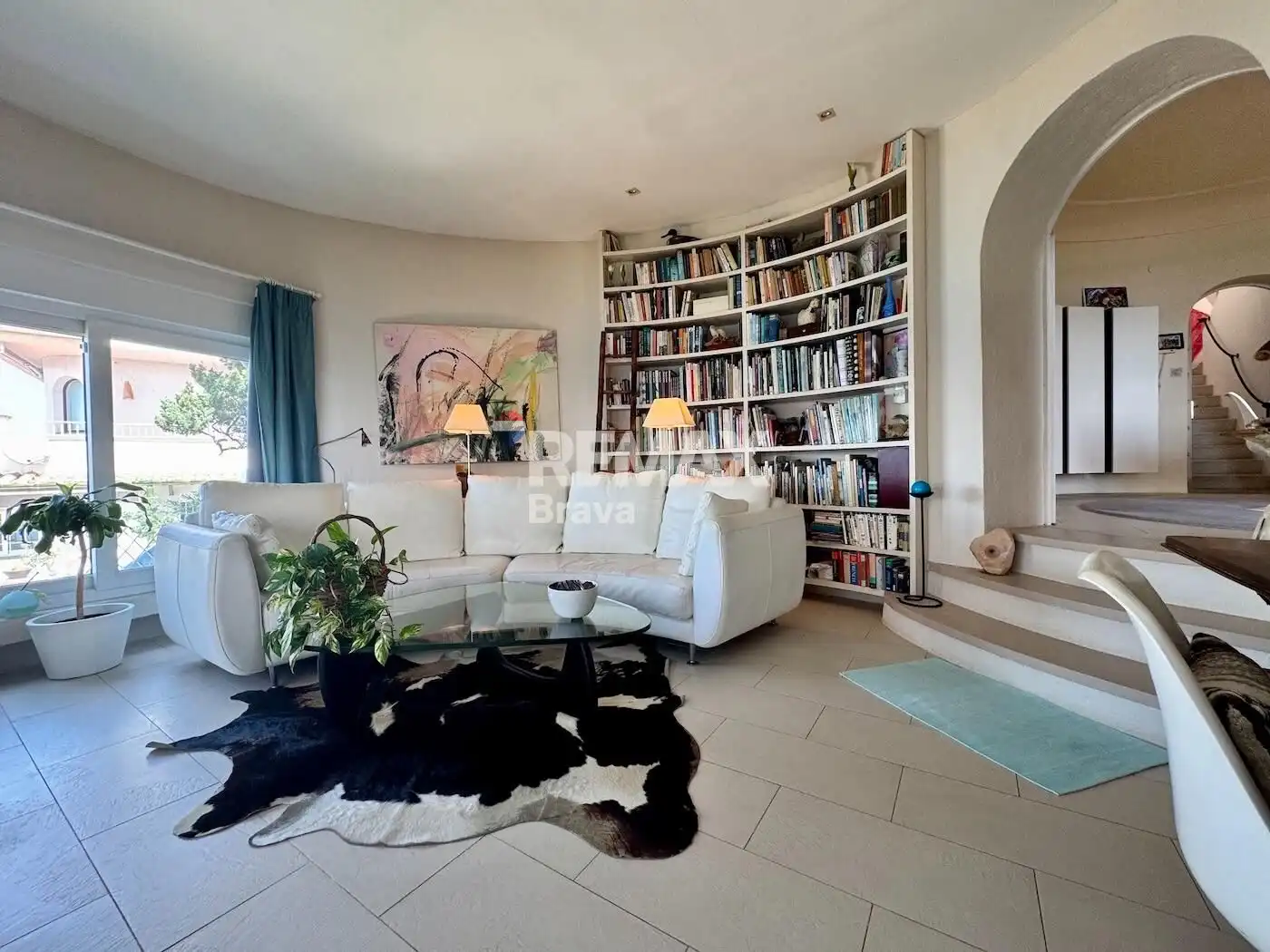 Sala d'estar de Casa o xalet en venda en Roses amb Aire condicionat, Calefacció i Jardí privat