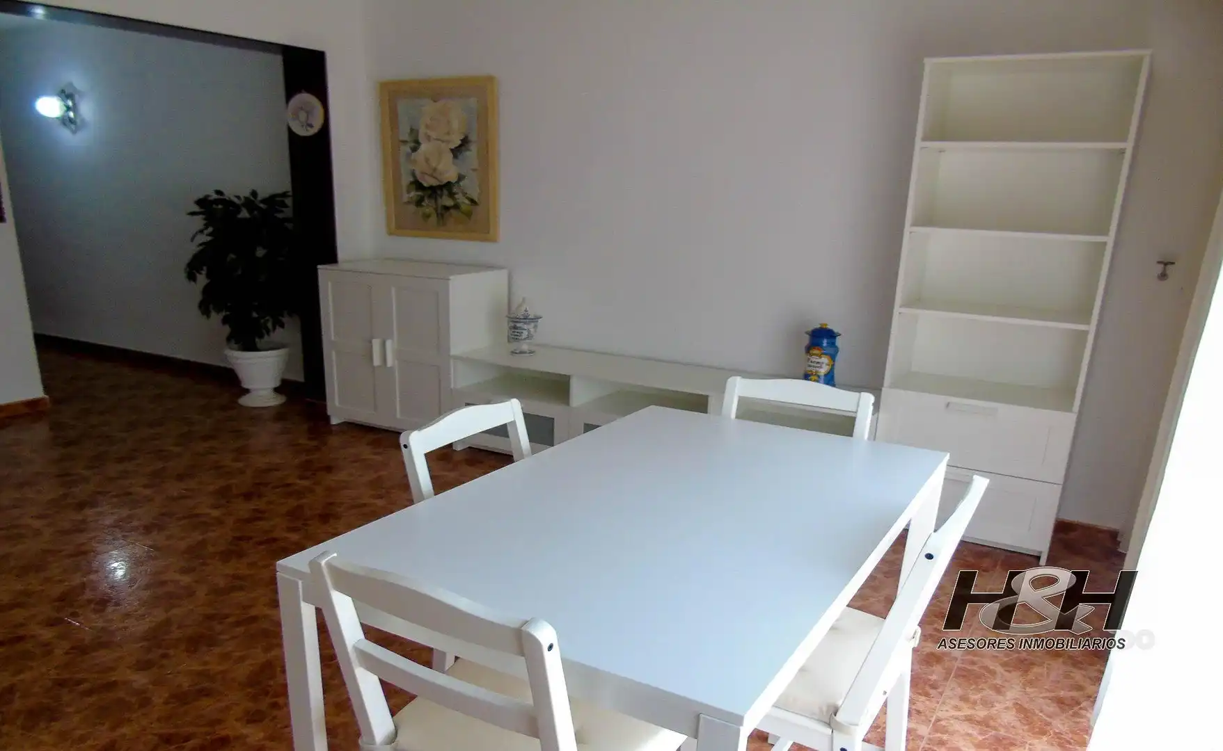 Esszimmer von Wohnung zur Miete in Burjassot mit Klimaanlage, Heizung und Möbliert