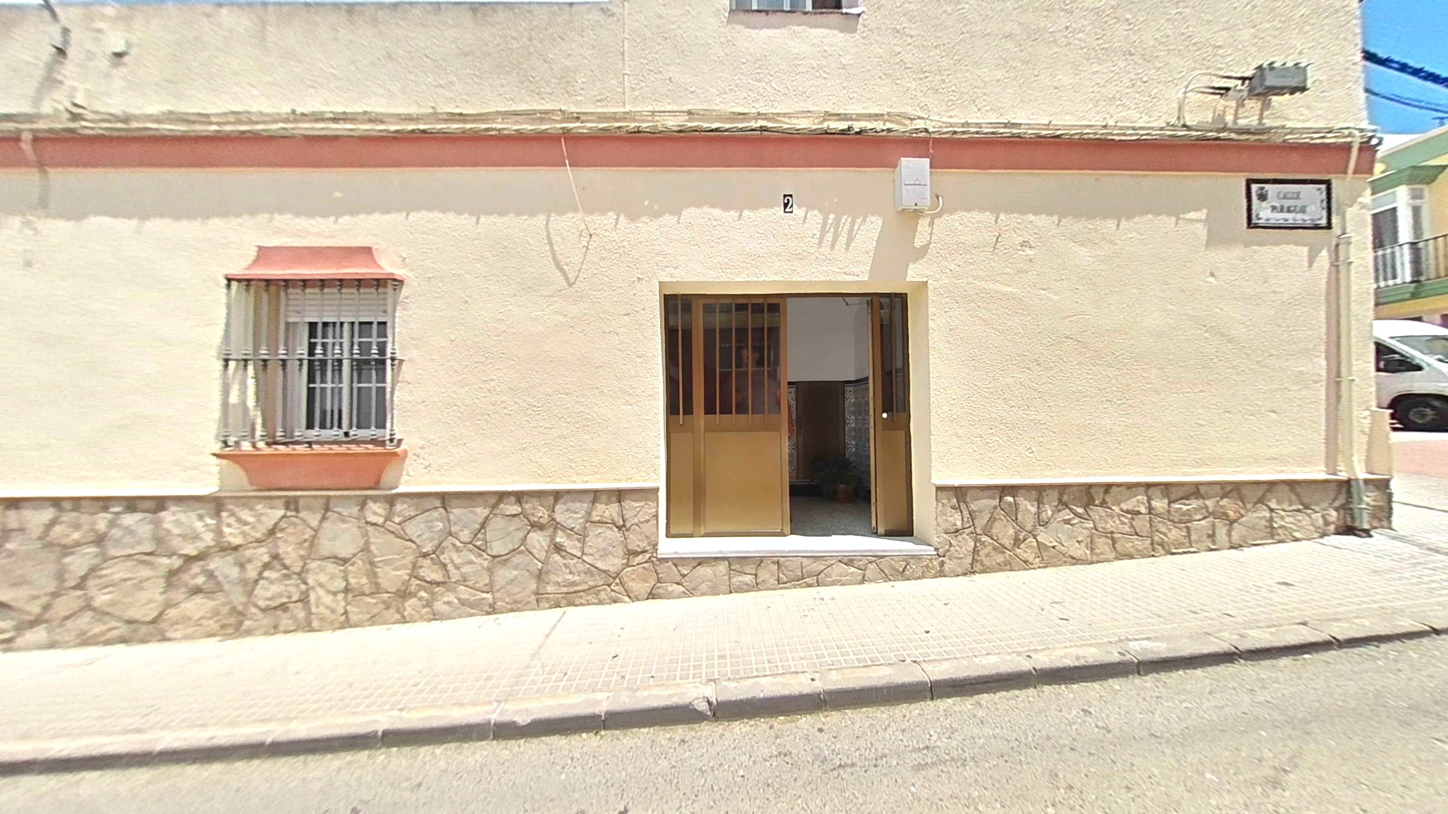 Exterior view of Flat for sale in Chiclana de la Frontera  with Air Conditioner, Parquet flooring and Oven