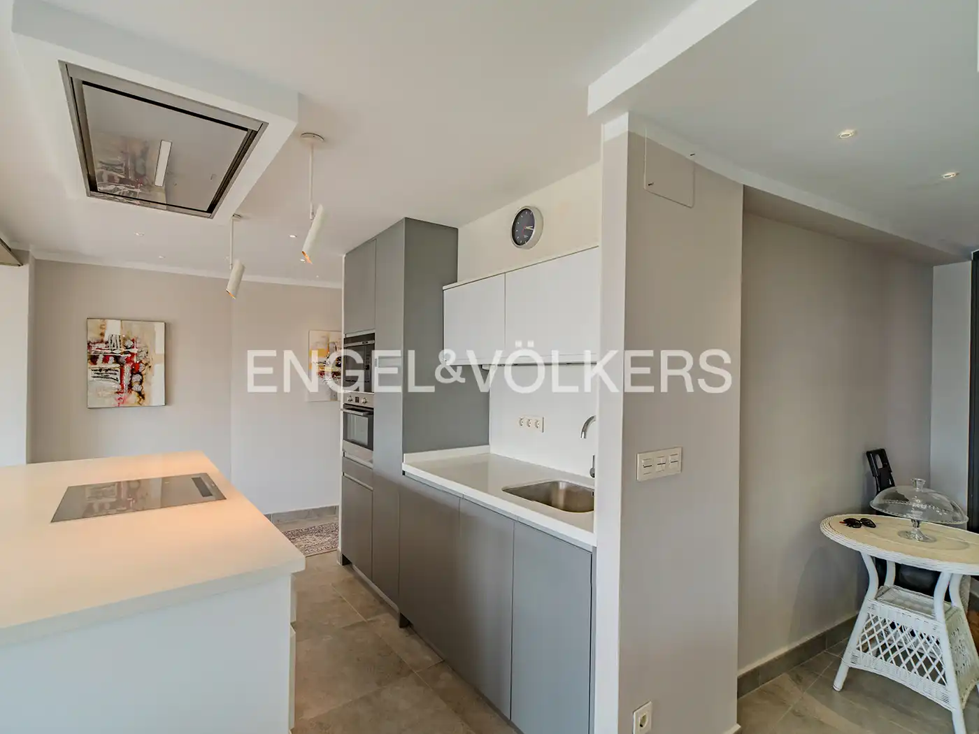 Kitchen of Flat for sale in Alicante / Alacant  with Air Conditioner, Heating and Terrace