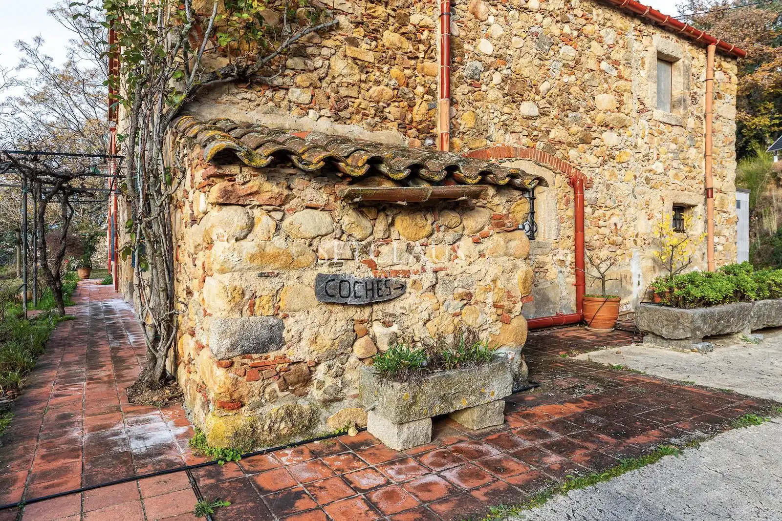 Vista exterior de Finca rústica en venda en Sant Feliu de Buixalleu amb Aire condicionat, Calefacció i Terrassa