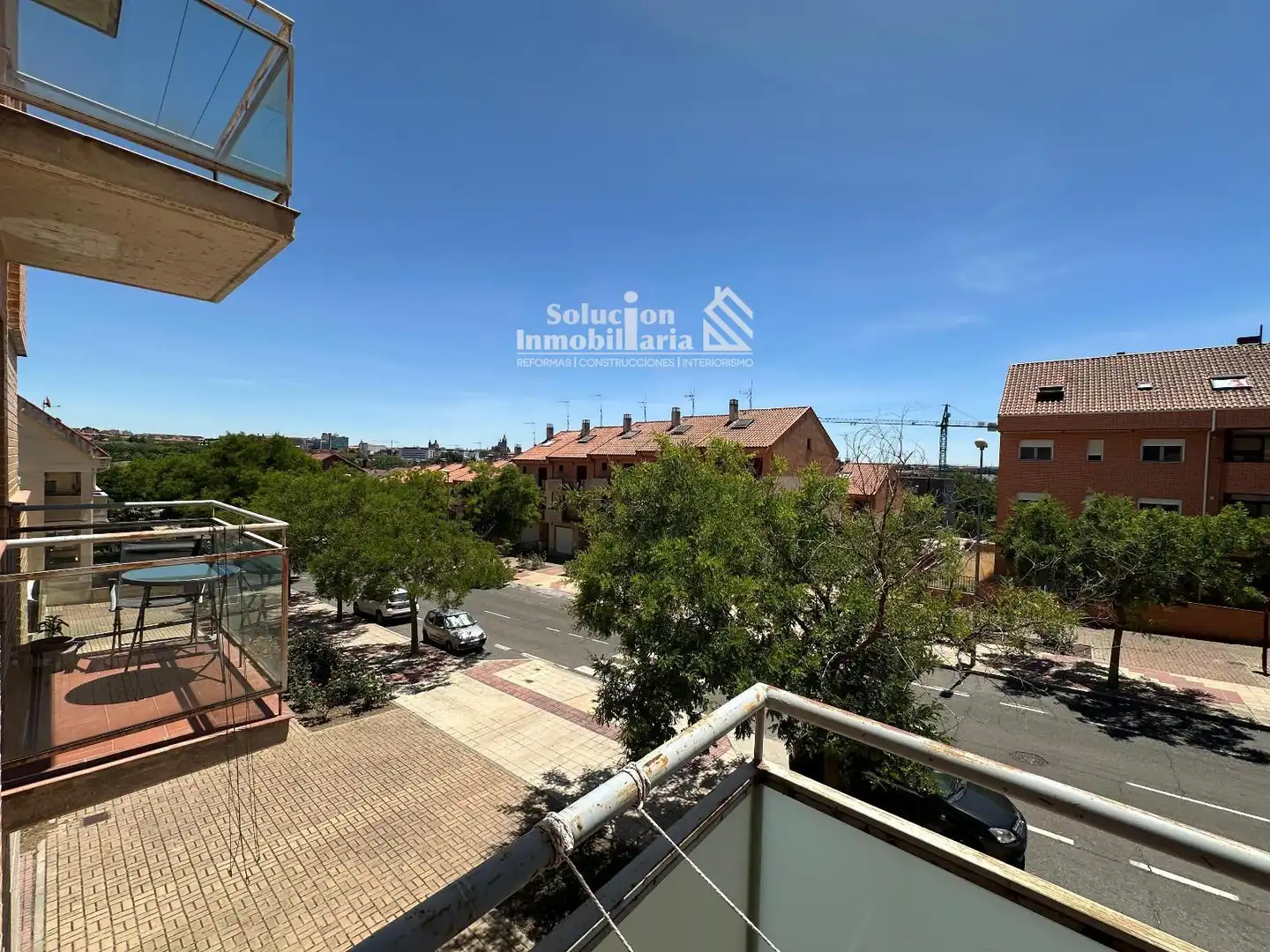 Außenansicht von Wohnung zur Miete in Salamanca mit Heizung, Terrasse und Möbliert